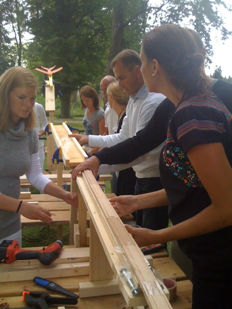 Konferensaktiviteten Mousetrap för samarbete och teamwork